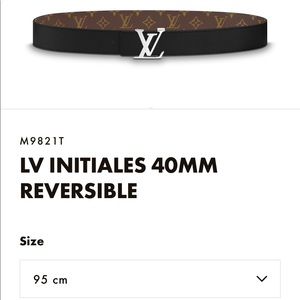 Louis Vuitton Men’s Belt